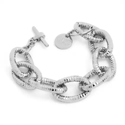 unoaerre bracciale in bronzo argentato gioielleria montagnani roma