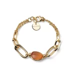 unoaerre bracciale in bronzo dorato gioielleria montagnani roma