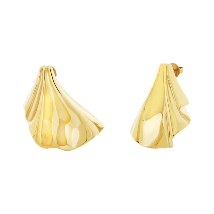 breil orecchini in acciaio color oro gioielleria montagnani roma