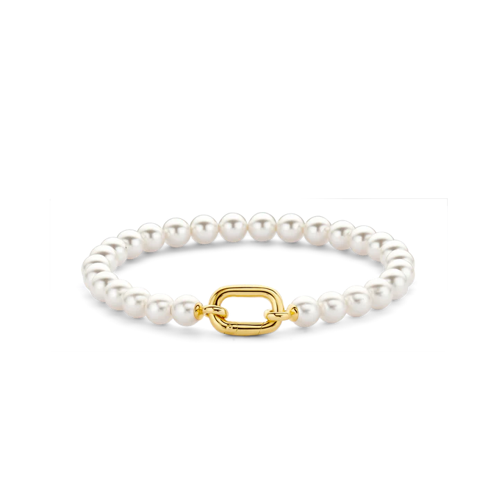 Ti Sento Bracciale di perle con catena gioielleria montagnani roma